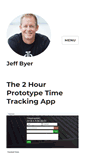 Mobile Screenshot of jeffbyer.com